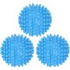 RIZGHWOY Set di Palline da Massaggio in Plastica con Punte per Alleviare il Dolore Muscolare dei Piedi e delle Mani, Fascite Plantare, Esercizi con Punti Attuatore, Palestra/casa/ufficio, 3 Mini