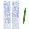 JCUGSBS Calzini per Riflessologia del Piede, Calzini Massaggianti, Calzini per Massaggio a Punti di Pressione, Acupressure Reflexology Foot Massage Socks with Massage Tools (35-39)