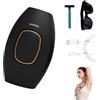 DFFUDICLE Solippy Luce Pulsata,Loop Solippy Epilatore Laser IPL | Epilatore a Luce Pulsata con 5 Intensità, Modalità Auto e Manuale,per Gambe, Braccia