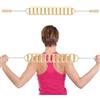 Wiedaziwy Rullo Massaggio Cellulite, 120cm Rullo Anticellulite Rullo Massaggio Muscolare con Manico, Massaggiatore Anticellulite Legno, Cellulite Massaggiatore Corpo(58x7,5cm Superficie di Rotolamento)