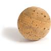 Yoga Studio Palline da massaggio in sughero senza marchio, palla terapeutica per punti trigger, rullo in sughero per tensione muscolare, sollievo profondo dei tessuti (3 cm)