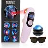 NRO Pain Relief Cold Laser Therapy Device Unit Llt Red Light Portable Handheld Unit 650nm + 808nm (UK Plug)