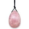 TENET Yoni eggs - Uovo per massaggio donna (L 45x30 mm, QUARZO ROSA)