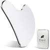 Flagest Gua Sha Viso Massaggiatore, Pietra di GuaSha Giada | Effetto Rinfrescante Naturale, Forma di Cuore, Scolpisce la Mascella, per Viso, Collo e Corpo, Regalo per la Cura Quotidiana