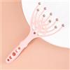 Generic Massaggiatore per cuoio capelluto, massaggiatore portatile per la testa della spa, massaggiatore per la cura dei capelli a 9 rebbi, sollievo dalla pressione profonda per lo stress, bel regalo per i