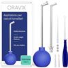 Oravix Pipetta Per Calcoli Tonsillari, Aspiratore Tonsille, 3-in-1 Kit Tonsilloliti Rimozione, Rimedio Alito Cattivo, Rimozione Calcoli Tonsillari, Pulisci Tonsille, Tonsilloliti Kit