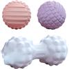 xiluuyou 3PCS Palline Massaggio, Lacrosse Ball, Sfere Massaggianti Muscolari per Automassaggio, Riflessologia, Schiena, Piedi, Mani, Gambe