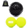 KALAHARI 4 wellness KALAHARI Palline Massaggio Muscolare, Palla Riccio e Doppia - eBook esercizi in italiano per Automassaggio miofasciale, Fascite plantare, Recupero sport - Spiky ball riflessologia piedi, Trigger Point