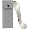 GALAXY BEAUTY Raschietto muscolare in acciaio inox Gua Sha Tool - Strumento di massaggio | Strumento di raschiatura in metallo IASTM per il rilascio miofasciale, il rilascio della fascia e il massaggio profondo dei