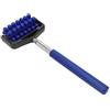 FILFEEL Massaggiatore Telescopico per la Schiena, Rullo Massaggiatore, Rullo Massaggiante per Uomo Donna, Strumenti per Massaggio Manuale per Massaggio e Rilassamento, Allevia L'affaticamento e il(blu navy)