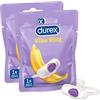 Durex 2 Durex Vibe Ring Anelli Stimolanti con Azione Vibrante e Durata 20 Minuti Monouso Elastici e Facili da Indossare con Batteria Inclusa