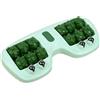Generic Rullo massaggiatore per piedi - Rullo per massaggio manuale a doppio piede, accessorio portatile per palestra, strumento per esercizi per donne, recupero, rilassamento, atleti, uomini, casa, studio