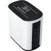 Xandoril Concentratore di ossigeno portatile, concentratore di ossigeno per la casa, dispositivo di ossigeno portatile 1-7 L/min,90%,Concentratore di ossigeno con funzione telecomando, voce intelligente