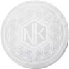 NKlaus Piastra di ricarica selenite Ø 10 cm - incisione fiore della vita, base spirituale per la pulizia e la ricarica di cristalli, pietre curative e gioielli