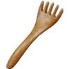 Xinhuju Pettine da massaggio in legno, resistente all'usura per gambe, resistente all'usura, per la testa e la testa, massaggiatore a cinque artigli in legno di sandalo, rastrello per cuoio capelluto,