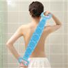 Generic Scrubber da bagno in silicone - Spazzola esfoliante per doccia con manici, esfoliante per il corpo per la pulizia profonda, scrubber per la schiena su entrambi i lati