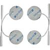 Stimpads Elettrodi StimPads Ø32mm (4) - Connettore a pin da 2mm - Eccellente adesione/conduttività - Elettrodi TENS e EMS riutilizzabili di alta qualità - Dispositivo medico certificato
