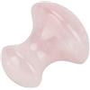 Akozon Massage Stone, Rose Quartz Crystal Occhi a forma di fungo per occhi