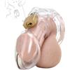 Future of your pleasure Sensual Set di anelli: Castità uomo pene Male chastity Gabbia pene Cintura di castità uomo Cintura per per gabbia per cazzi La cintura di castita' Chastity cage Cock cage N22