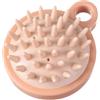 Generic Spazzola massaggiante per shampoo, in silicone per la pulizia del cuoio capelluto, pettine doccia resistente all'acqua | shampoo setole morbide, apparecchio peeling, accessorio ergonomico per il bagno