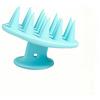 Generic Spazzola per capelli in silicone, pettine per la pulizia del cuoio capelluto, portatile e salvaspazio, adatta sia per uso asciutto che bagnato, adatta sia per casa che per viaggi, buon aiuto per la