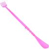 TOVINANNA Grattaschiena Multiplo a Forma di Artiglio in Plastica Rosa, Calzascarpe Massaggiante Portatile per Comfort e Quotidiana
