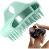 Generico Spazzola Massaggiagriglia in Silicone - Massaggiatore per Cuoio Capelluto Flessibile - Per Massaggio Capelli Bagnati e Asciutti Manuale per Doccia e da Viaggio