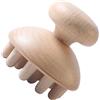 Generic Strumenti per massaggio manuale - Massaggiatore per funghi in legno | Di coppetta da massaggio anticellulite per modellare il corpo, adatta per collo, schiena, testa, spalle e