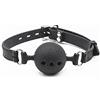 hanyi silicone traspirante Knebel SM Ball Gag regolabile FETISH BDSM Ball bocca bocca Knebel Sex pielzeug (Φ 3.5 cm)