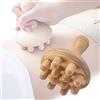Wuronsa Massaggiatore a forma di fungo | Strumento manuale per massaggi per terapia del legno per modellare il corpo, Maderoterapia colombiana, massaggiatore per drenaggio linfatico, elimina il grasso
