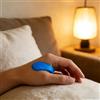 Generic Clip per punti di agopuntura per alleviare emicrania e tensione, clip in silicone per punti di pressione della mano per mal di testa, ansia e sollievo dallo stress, blu