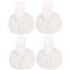 EPIGEIST Palline per Massaggio Thai Spa 4 Pezzi in Cotone, Relax | Pindasweda Massaggio Kit, Palla Massaggio Morbida per Aromaterapia e Calore, Uso Corpo Intero