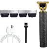 Myazs Barbiere Retro T9 Trimmer Professionale per Capelli e Barba - Macchina Senza Fili per Taglio di Capelli Uomo - Shavin Trimmer per Testa