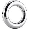Roluck Anello per Pene da Uomo Inox Cock Ring in Metallo, Potenziatore Dell'erezione, Prolunga la Durata, Anello Penieno con Chiave e Vite, Sex Toy per Coppie (L)