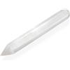 NKlaus Bastone massaggiante Selenite 108 g; 15,5 cm; 2 cm, punta 15,5 cm, 2 pezzi