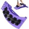 Generisch Raddrizzatore lombare - Schienale ergonomico regolabile in 4 livelli, dimensioni standard | Massaggiatore lombare | Strumento per alleviare l'allineamento della colonna vertebrale per la casa