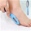 Generic Lima per piedi a due lati, strumento professionale per pedicure per esfoliare la pelle dura e la pelle morta, cura dei piedi lisci