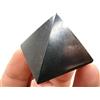 TENET - PIETRA DI SHUNGITE NATURALE 100% russia (PIRAMIDE LUCIDA 3X3 CM)