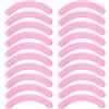 PLABBDPL 20x Rosa chiaro Silicone Bigodino Del Ciglio Ricariche Pads di Ricambio Piegaciglia Cuscini Ciglia Gomma Ricariche Pastiglie per Le Signore Delle Donne Delle Ragazze, per piegaciglia Classic