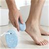 Generic Pietra pomice per piedi, pietra pomice per la cura del tallone e della pedicure, pietre esfolianti per piedi per uso domestico e spa (blu)