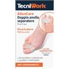 Tecniwork Alluxcare doppio anello separatore e divaricatore per alluce 1 pz