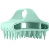 Fyrdyn Massaggiatore Per Cuoio Capelluto In Silicone, Scrubber Per Scalpo Ergonomico, Spazzola Manuale per Shampoo con Setole Morbide adatta a Doccia Bagno e Viaggio