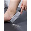 Generic Raschietto professionale per pedicure, per rimuovere calli e piedi (nero)