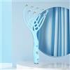 Generic Massaggiatore per cuoio capelluto, massaggiatore portatile per la testa della spa, massaggiatore per la cura dei capelli a 9 rebbi, sollievo dalla pressione profonda per lo stress, bel regalo per i