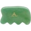 Mina Heal Strumento per massaggio al viso Gua sha realizzato in pietra di giada, per trattamenti antietà e antirughe