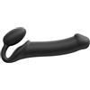 Strap-On-Me Strap-on Classique Nuova Versione | Silicone morbido, tripla stimolazione vaginale, anale e clitoridea, ovetto ultra morbido, collo flessibile