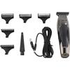 Tbest Tagliaelli elettrico portatile USB, VGR Tagliaelli elettrico portatile USB Trimmer sostituzione per elli Barba Clipsostituzione per Strumento sostituzione per la rasatura dei elli