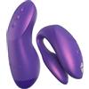 We-Vibe Chorus Pro Vibratore per Coppie con App e Telecomando | Giocattolo Erotico per Coppie in Silicone con 10 Livelli di Intensità | Stimolatore Clitoride & Punto G per Lui e Lei | Viola