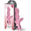 Fun Factory BI STRONIC CRAVE | 8 programmi di spinta & 6 di vibrazione | Vibratore rabbit con funzione di spinta per donne | Movimento di spinta & stimolazione del clitoride | IPX7 | USB