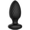 Nexus Tornado XL - Butt Plug rotante e vibrante con telecomando, 27 combo Pleasure, 3 velocità di rotazione, 6 modalità di vibrazione, ricaricabile, impermeabile, lunghezza inseribile 9,8 cm